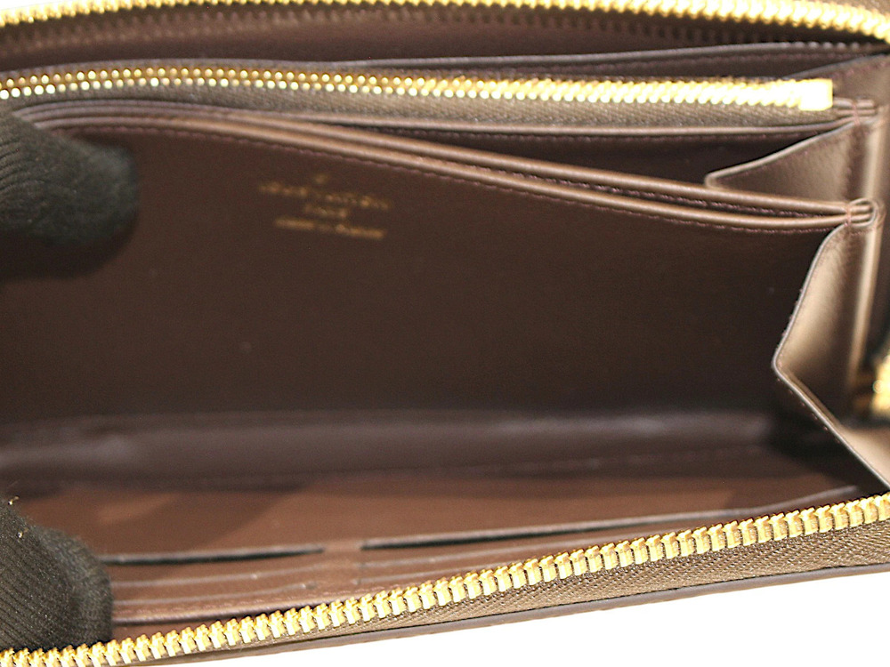 LOUIS VUITTON Zippy Wallet Monogram Python Brown Long LV